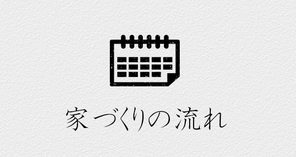 家づくりの流れ