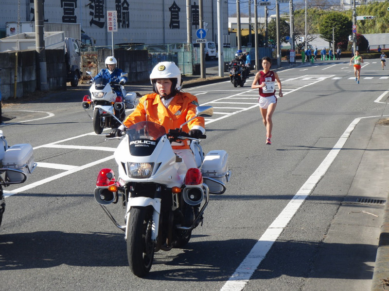 恒例の富士山女子駅伝